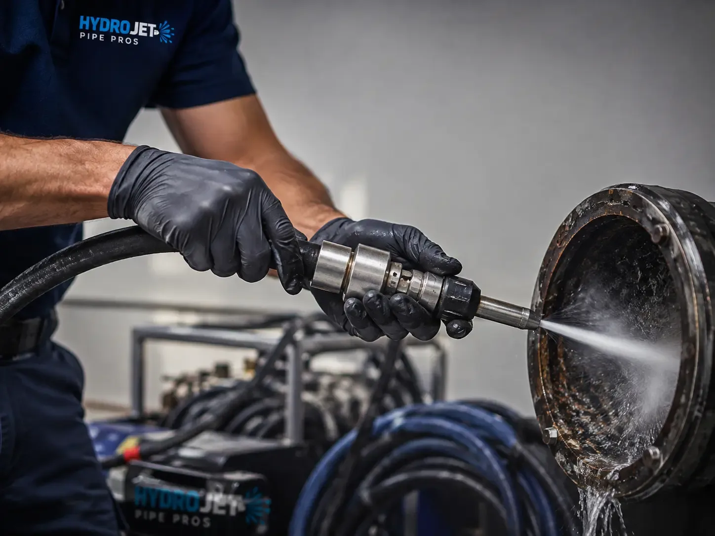 Hydro Jet Pipe Descaling in Wittman, MD
